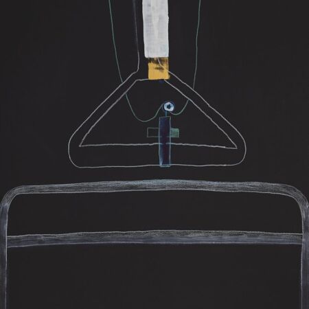 Triangolo – Trinità (Triangle – Trinity) - Mixed media on paper - 84.5x70 cm
