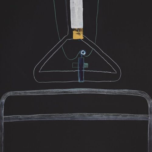Triangolo – Trinità (Triangle – Trinity) - Mixed media on paper - 84.5x70 cm