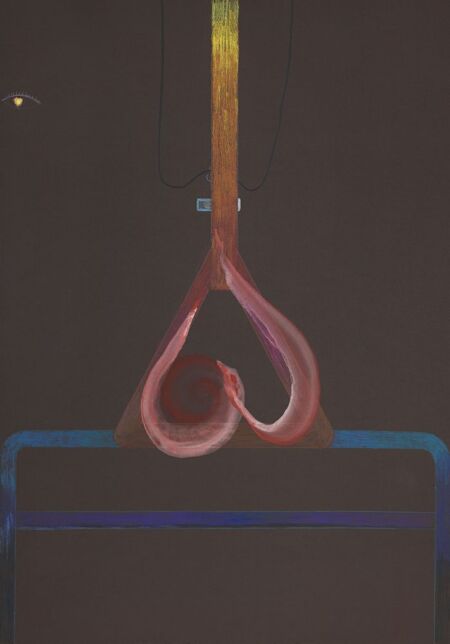 Triangolo – Trinità (Triangle – Trinity) - Mixed media on paper - 100x70 cm